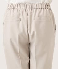 OLLDD04139 eur3(エウルキューブ) 【大きいサイズ/11号サイズあり】Wクロステーパードパンツ グレージュ(89)