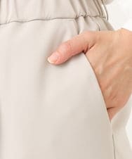 OLLDD04139 eur3(エウルキューブ) 【大きいサイズ/11号サイズあり】Wクロステーパードパンツ グレージュ(89)