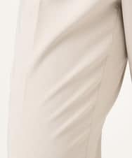 OLLDD04139 eur3(エウルキューブ) 【大きいサイズ/11号サイズあり】Wクロステーパードパンツ グレージュ(89)