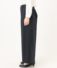 OLLDD05139 eur3(エウルキューブ) 【大きいサイズ/11号サイズあり】Wクロスワイドパンツ ネイビー(57)