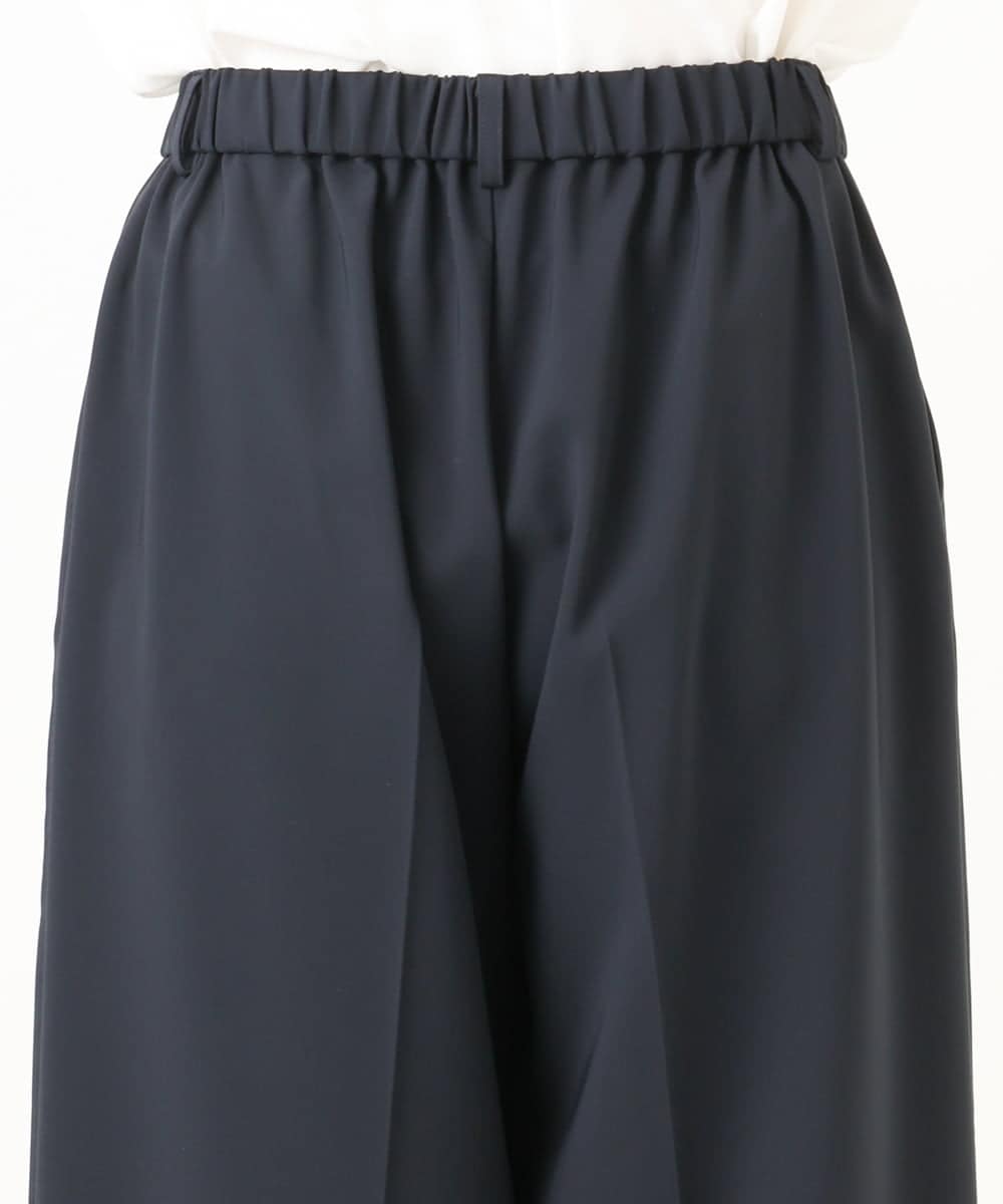 OLLDD05139 eur3(エウルキューブ) 【大きいサイズ/11号サイズあり】Wクロスワイドパンツ ネイビー(57)