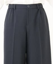 OLLDD05139 eur3(エウルキューブ) 【大きいサイズ/11号サイズあり】Wクロスワイドパンツ ネイビー(57)