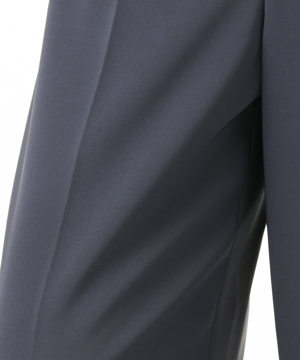 OLLDD05139 eur3(エウルキューブ) 【大きいサイズ/11号サイズあり】Wクロスワイドパンツ ネイビー(57)