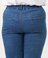 OLLDD13099 eur3(エウルキューブ) 【大きいサイズ】ゆるフィットデニム ライトブルー(50)