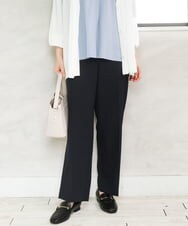 OLLED03139 eur3(エウルキューブ) 【大きいサイズ/11号サイズあり/セットアップ可能】ストレッチセンタープレスパンツ ネイビー