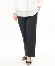 OLLED03139 eur3(エウルキューブ) 【大きいサイズ/11号サイズあり/セットアップ可能】ストレッチセンタープレスパンツ ネイビー