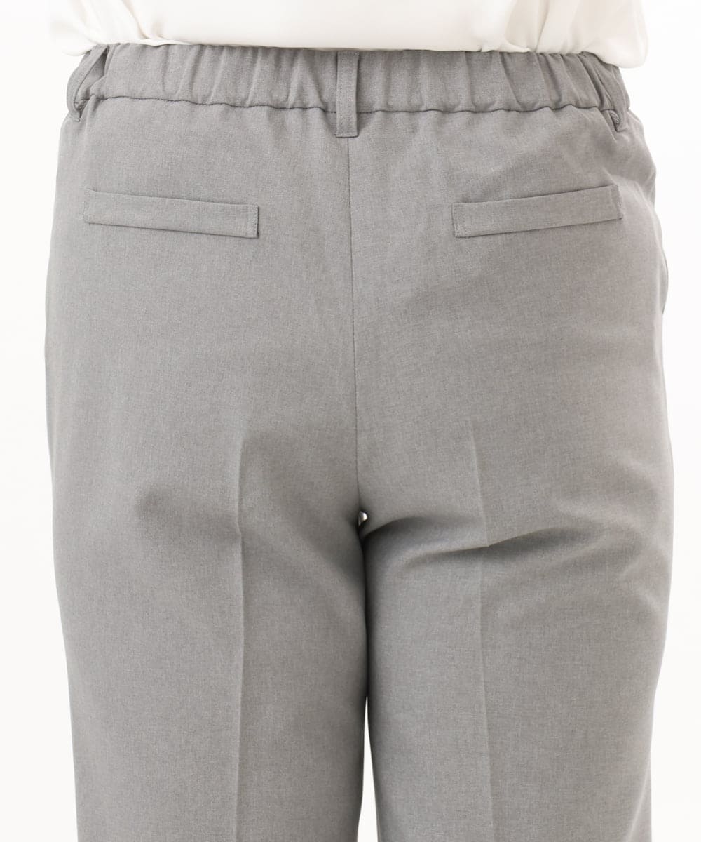 OLLED03139 eur3(エウルキューブ) 【大きいサイズ/11号サイズあり/セットアップ可能】ストレッチセンタープレスパンツ グレー