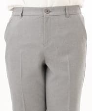 OLLED03139 eur3(エウルキューブ) 【大きいサイズ/11号サイズあり/セットアップ可能】ストレッチセンタープレスパンツ グレー