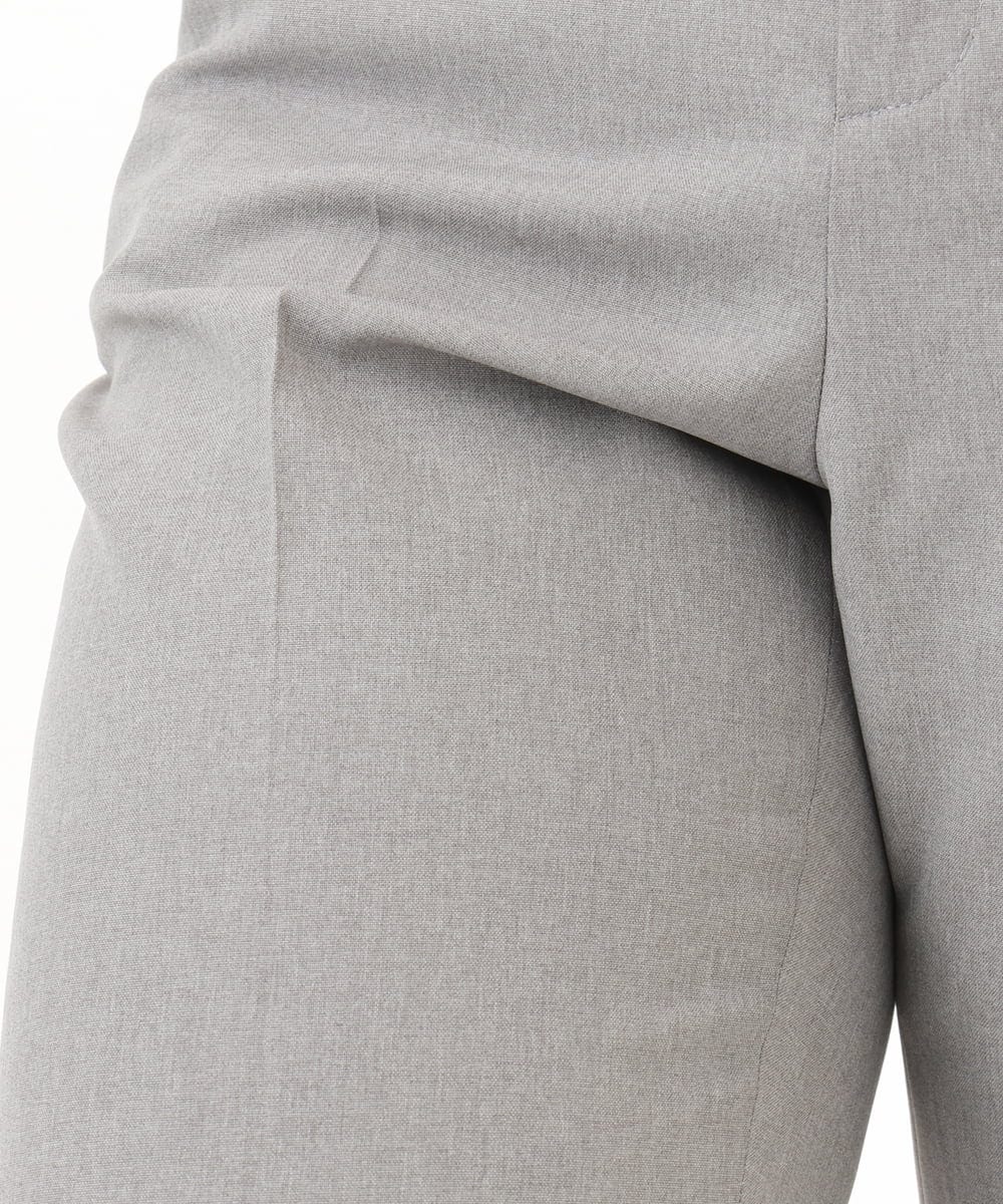 OLLED03139 eur3(エウルキューブ) 【大きいサイズ/11号サイズあり/セットアップ可能】ストレッチセンタープレスパンツ グレー