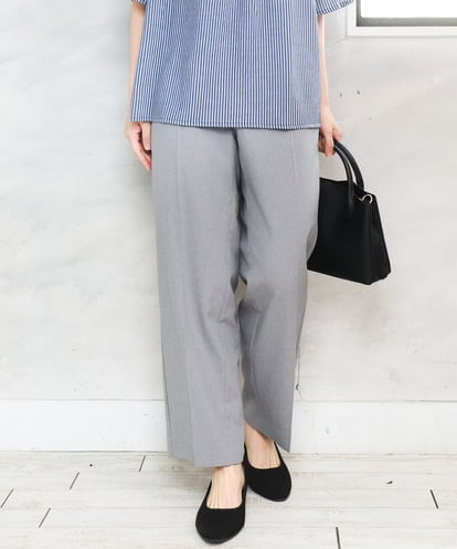 OLLED03139 eur3 【大きいサイズ/11号サイズあり/セットアップ可能】ストレッチセンタープレスパンツ