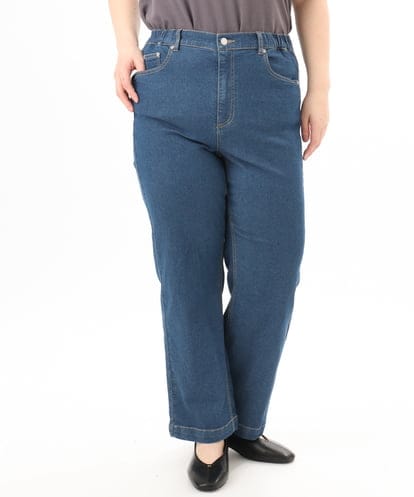 OLLED07109 eur3 【大きいサイズ】ストレッチストレートデニム