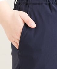 OLLES16080 eur3(エウルキューブ) 【大きいサイズ】さらさらストレッチワイドパンツ ネイビー(57)