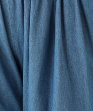 OLLFA02099 eur3(エウルキューブ) 【大きいサイズ】ライトデニムワイドパンツ ブルー(55)