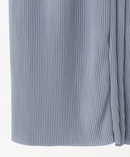 OLLFA03089 eur3(エウルキューブ) 【大きいサイズ/セルフカット可】ジャージープリーツパンツ ライトブルー(50)