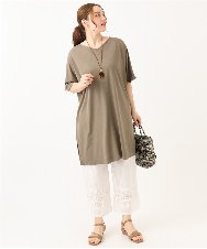 OLLFA04059 eur3(エウルキューブ) 【大きいサイズ】レースインナーパンツ ホワイト(90)