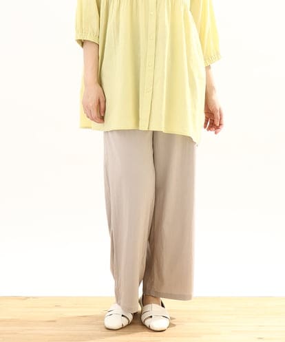OLLFA06099 eur3 【大きいサイズ】イージーワイドパンツ