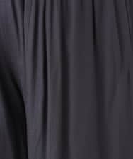 OLLFA29099 eur3(エウルキューブ) 【大きいサイズ】スラブワイドパンツ ネイビー(57)