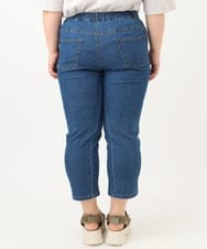 OLLFA33089 eur3(エウルキューブ) 【大きいサイズ/接触冷感】ストレッチデニムパンツ ブルー(55)