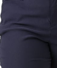 OLLFD27089 eur3(エウルキューブ) 【WEB先行販売】【大きいサイズ】さらさらストレッチストレートパンツ ネイビー(57)