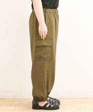 OLLFS22110 eur3(エウルキューブ) 【大きいサイズ】カーゴパンツ カーキ(36)