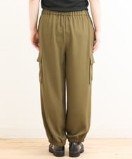 OLLFS22110 eur3(エウルキューブ) 【大きいサイズ】カーゴパンツ カーキ(36)