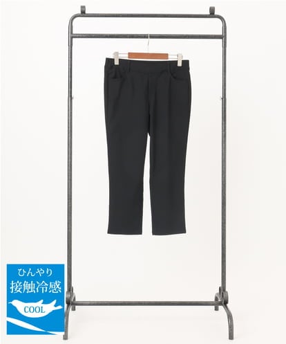 OLLGA26089 eur3 【大きいサイズ/接触冷感】サマーハイパーカットレングスパンツ