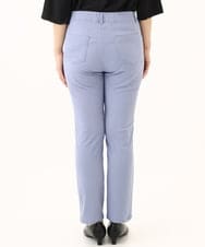 OLLGA27089 eur3(エウルキューブ) 【大きいサイズ/接触冷感】サマーハイパーストレッチパンツ ブルー(55)