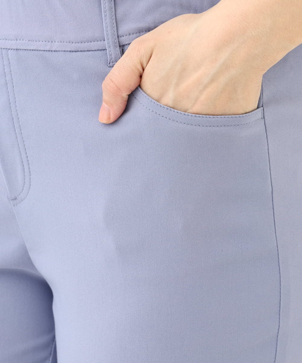 OLLGA27089 eur3(エウルキューブ) 【大きいサイズ/接触冷感】サマーハイパーストレッチパンツ ブルー(55)