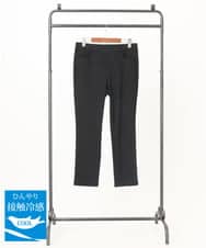 OLLGA27089 eur3(エウルキューブ) 【大きいサイズ/接触冷感】サマーハイパーストレッチパンツ ブラック(94)