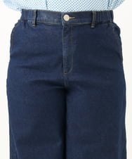OLLGA34129 eur3(エウルキューブ) 【WEB先行販売】【大きいサイズ/機能素材アイテム】撥水加工デニム ネイビー(57)