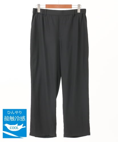 OLLGA41119 eur3 【大きいサイズ/接触冷感】コードピケソフトストレッチパンツ