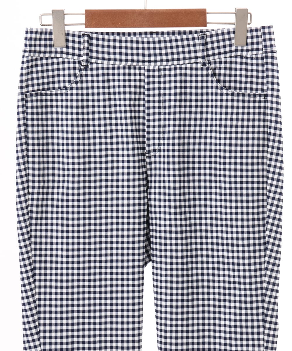 OLLGD15089 eur3(エウルキューブ) 【WEB先行販売】【大きいサイズ/接触冷感】ハイパーストレッチパンツ ネイビー