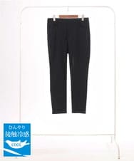 OLLGD15089 eur3(エウルキューブ) 【WEB先行販売】【大きいサイズ/接触冷感】ハイパーストレッチパンツ ブラック