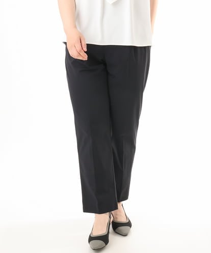 OLLGD21099 eur3 【WEB先行販売】【大きいサイズ/軽量/涼しい】エアリーパンツ