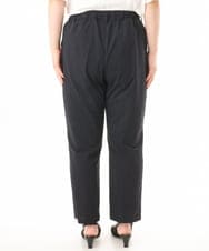 OLLGD21099 eur3(エウルキューブ) 【大きいサイズ/軽量/涼しい】エアリーパンツ ネイビー