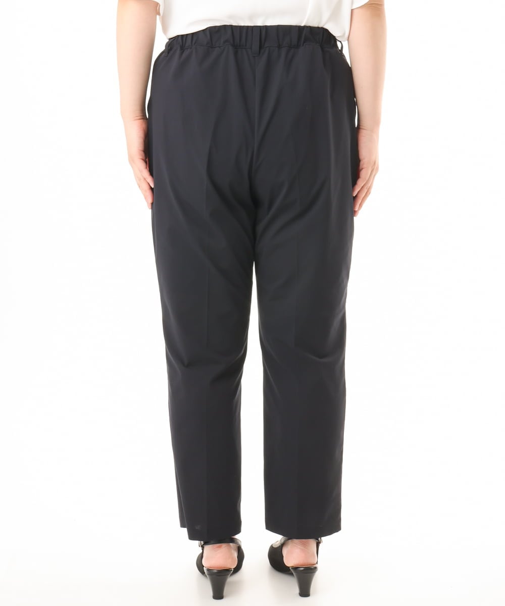 OLLGD21099 eur3(エウルキューブ) 【大きいサイズ/軽量/涼しい】エアリーパンツ ネイビー