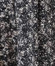 OLLGJ34079 eur3(エウルキューブ) 【大きいサイズ/接触冷感】風通り抜群！ストレッチワイドパンツ ベージュ(82)（花柄）