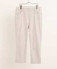 OLLGS41075 eur3(エウルキューブ) 【大きいサイズ/接触冷感】サマーハイパーカットレングスパンツ ライトグレー(91)