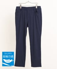 OLLGS42075 eur3(エウルキューブ) 【大きいサイズ/接触冷感】サマーハイパーパンツ ネイビー(57)