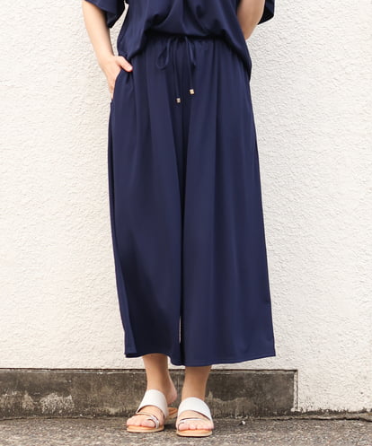OLLGS48080 eur3 【大きいサイズ/セットアップ対応】ジャージーワイドパンツ