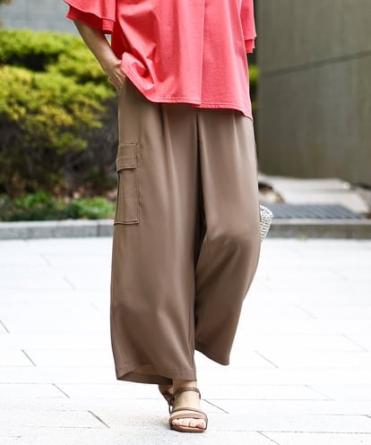 OLLHA31119 eur3 【WEB先行販売】【大きいサイズ】カーゴパンツ