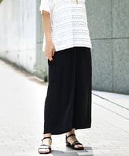 OLLHA31119 eur3(エウルキューブ) 【WEB先行販売】【大きいサイズ】カーゴパンツ ブラック(94)