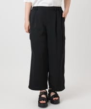 OLLHA31119 eur3(エウルキューブ) 【WEB先行販売】【大きいサイズ】カーゴパンツ ブラック(94)