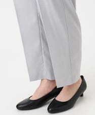 OLLHA39139 eur3(エウルキューブ) 【WEB先行販売】【大きいサイズ/11号サイズあり/セットアップ対応】接触冷感ストレッチストレートパンツ ライトグレー(91)