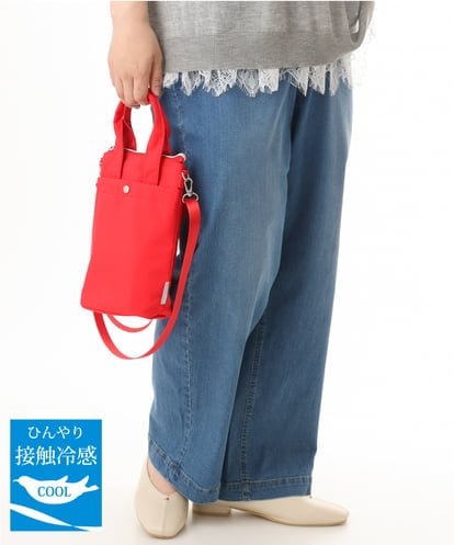 OLLHD31109 eur3 【WEB先行販売】【大きいサイズ/接触冷感】ストレートワイドデニムパンツ