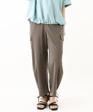 OLLHV30119 eur3(エウルキューブ) 【大きいサイズ】カーゴパンツ カーキ(36)