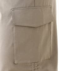 OLLHV30119 eur3(エウルキューブ) 【大きいサイズ】カーゴパンツ カーキ(36)