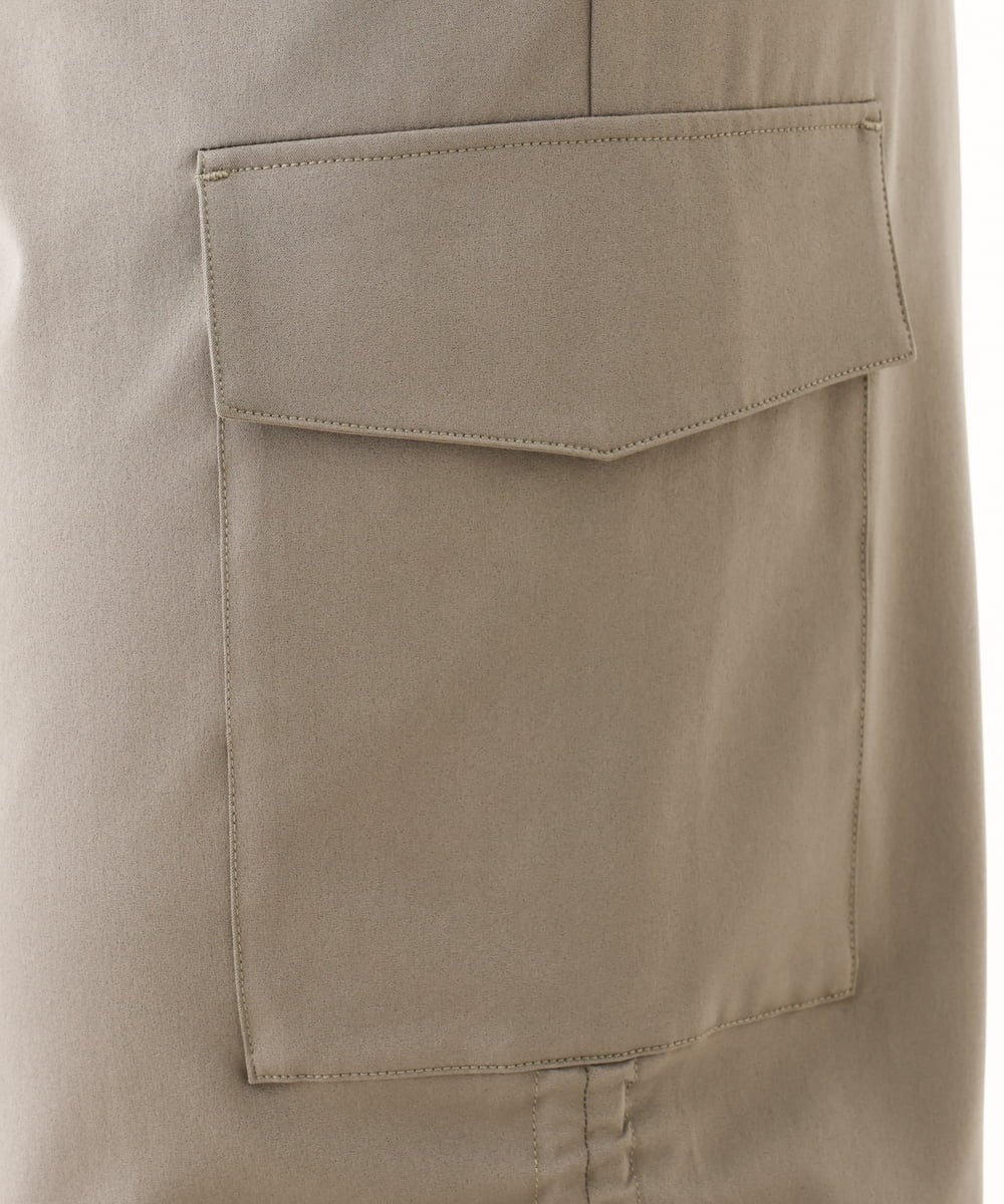 OLLHV30119 eur3(エウルキューブ) 【大きいサイズ】カーゴパンツ カーキ(36)