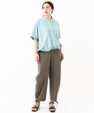 OLLHV30119 eur3(エウルキューブ) 【大きいサイズ】カーゴパンツ カーキ(36)