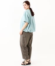 OLLHV30119 eur3(エウルキューブ) 【大きいサイズ】カーゴパンツ カーキ(36)
